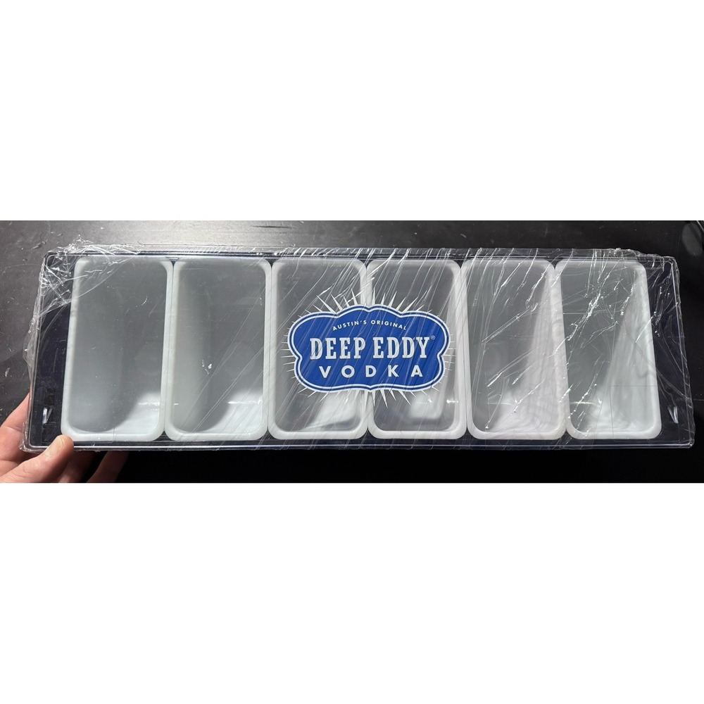 Deep Eddy Vodka  Cocktail‎ Condiment Tray/Station Organizer Bar Party Decor Blue